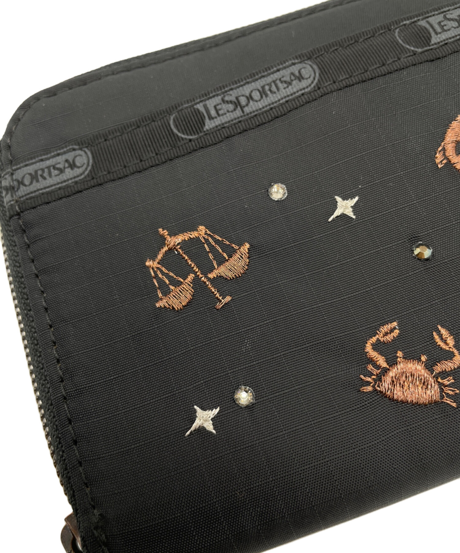 中古・古着通販】LeSportsac (レスポートサック) 財布 ブラック 