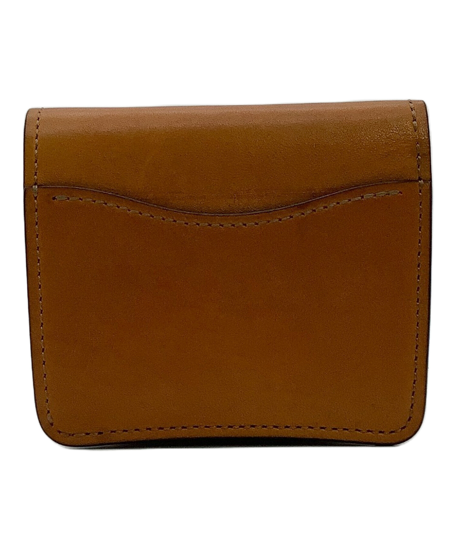 WILDSWANS 二つ折り財布 ブラウン 中古・古着通販】WILDSWANS (ワイルドスワンズ) 2つ折り財布 CASA