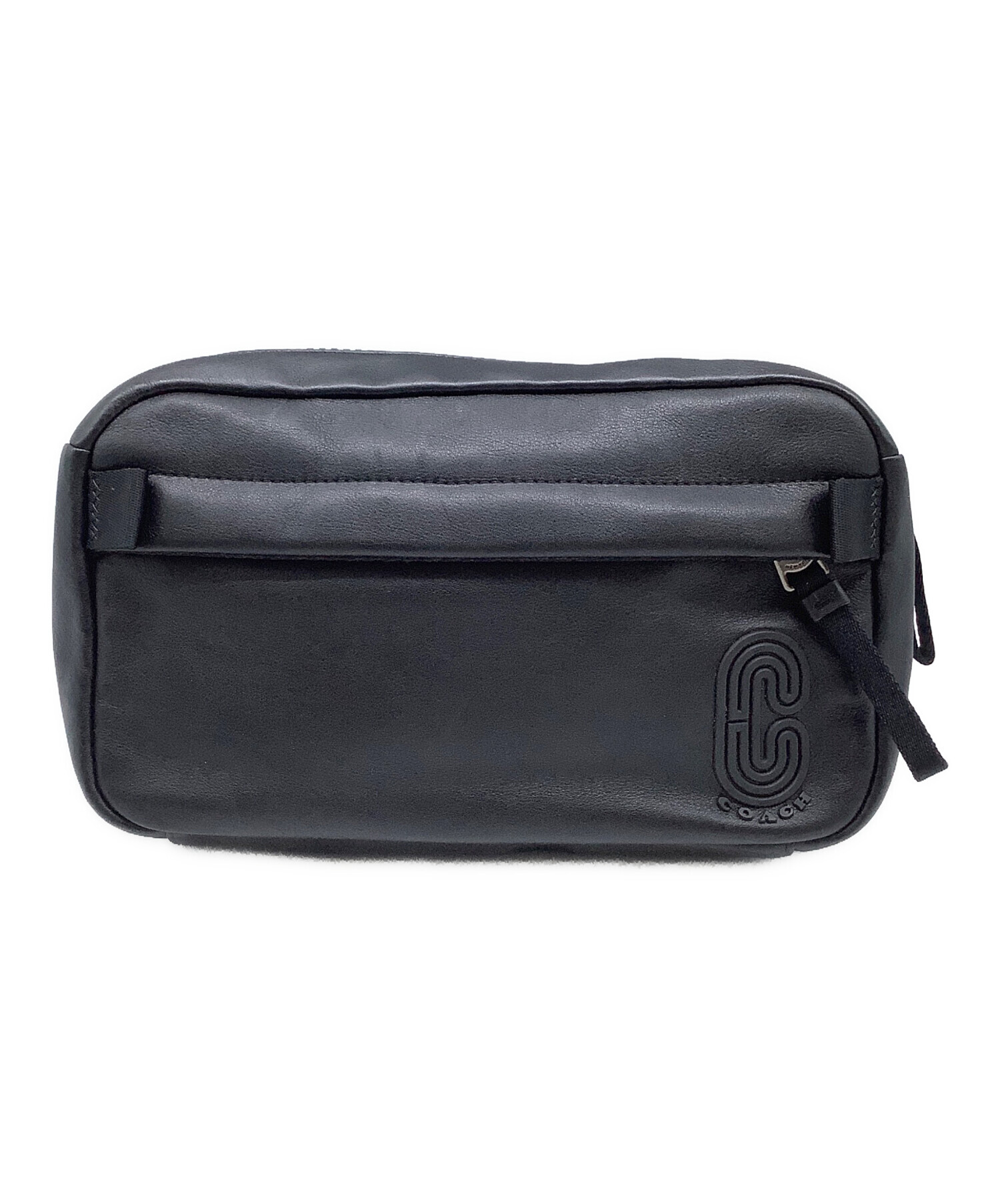 中古・古着通販】COACH (コーチ) ボディーバッグ ブラック｜ブランド