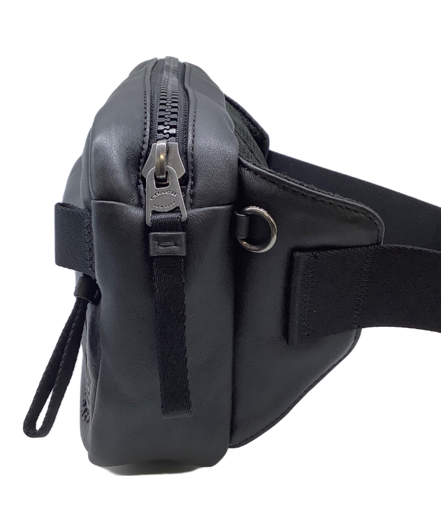 COACH ブラック ボディバッグ 中古品 中古・古着通販】COACH (コーチ) ボディーバッグ ブラック｜ブランド