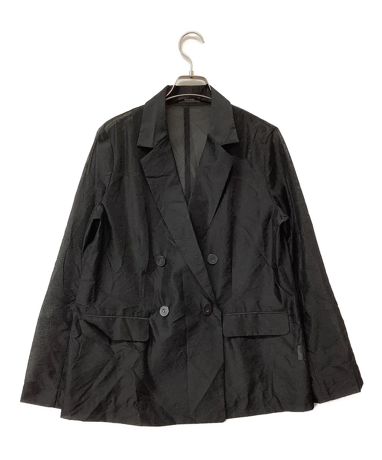 中古・古着通販】anuans (アニュアンス) ジャケット シアーテーラード