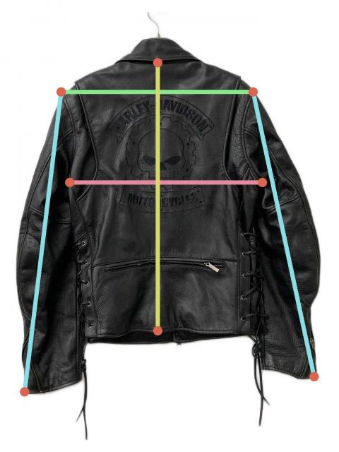 中古・古着通販】HARLEY-DAVIDSON (ハーレーダビッドソン) ライダース