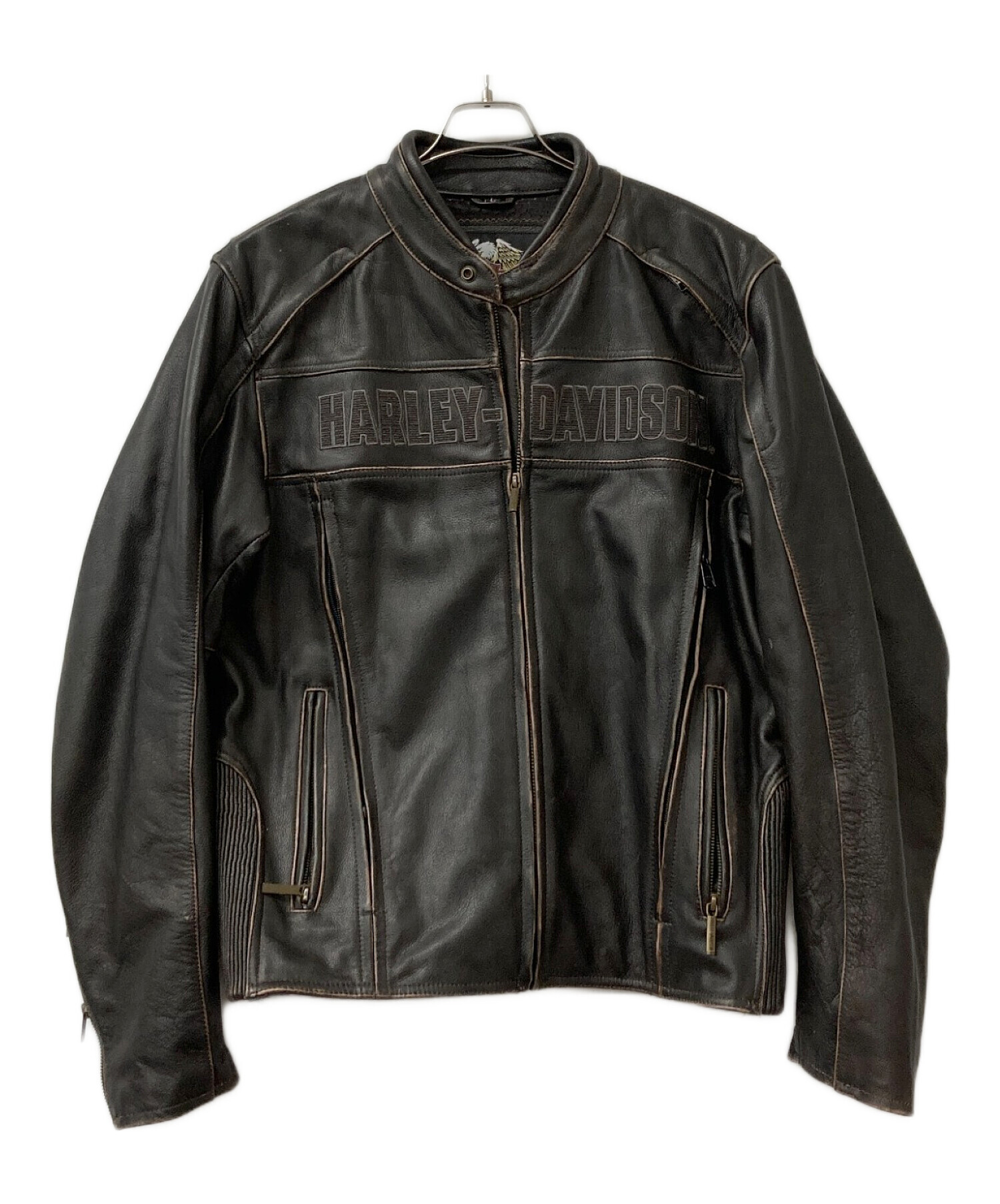 中古・古着通販】HARLEY-DAVIDSON (ハーレーダビッドソン) レザー