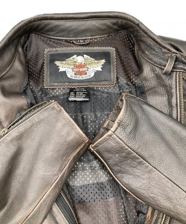 中古・古着通販】HARLEY-DAVIDSON (ハーレーダビッドソン) レザー