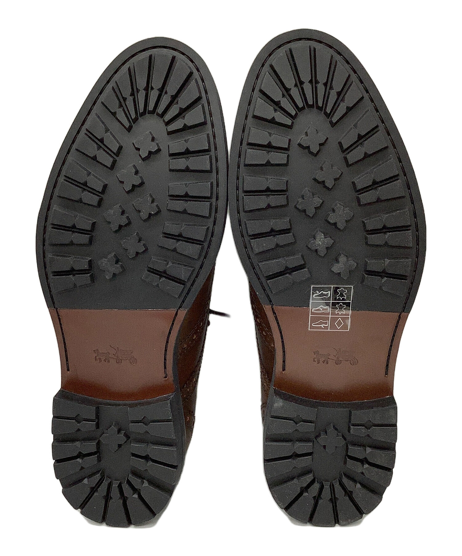 中古・古着通販】COACH (コーチ) ウィングチップシューズ BRYANT WING