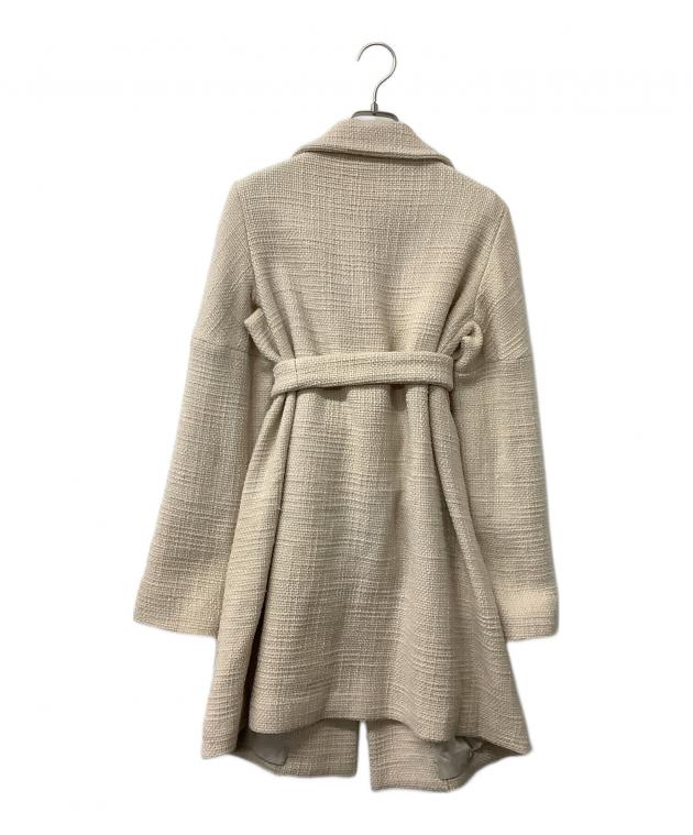 Chloe コート 中古・古着通販】Chloe (クロエ) コート ツイードコート ベージュ