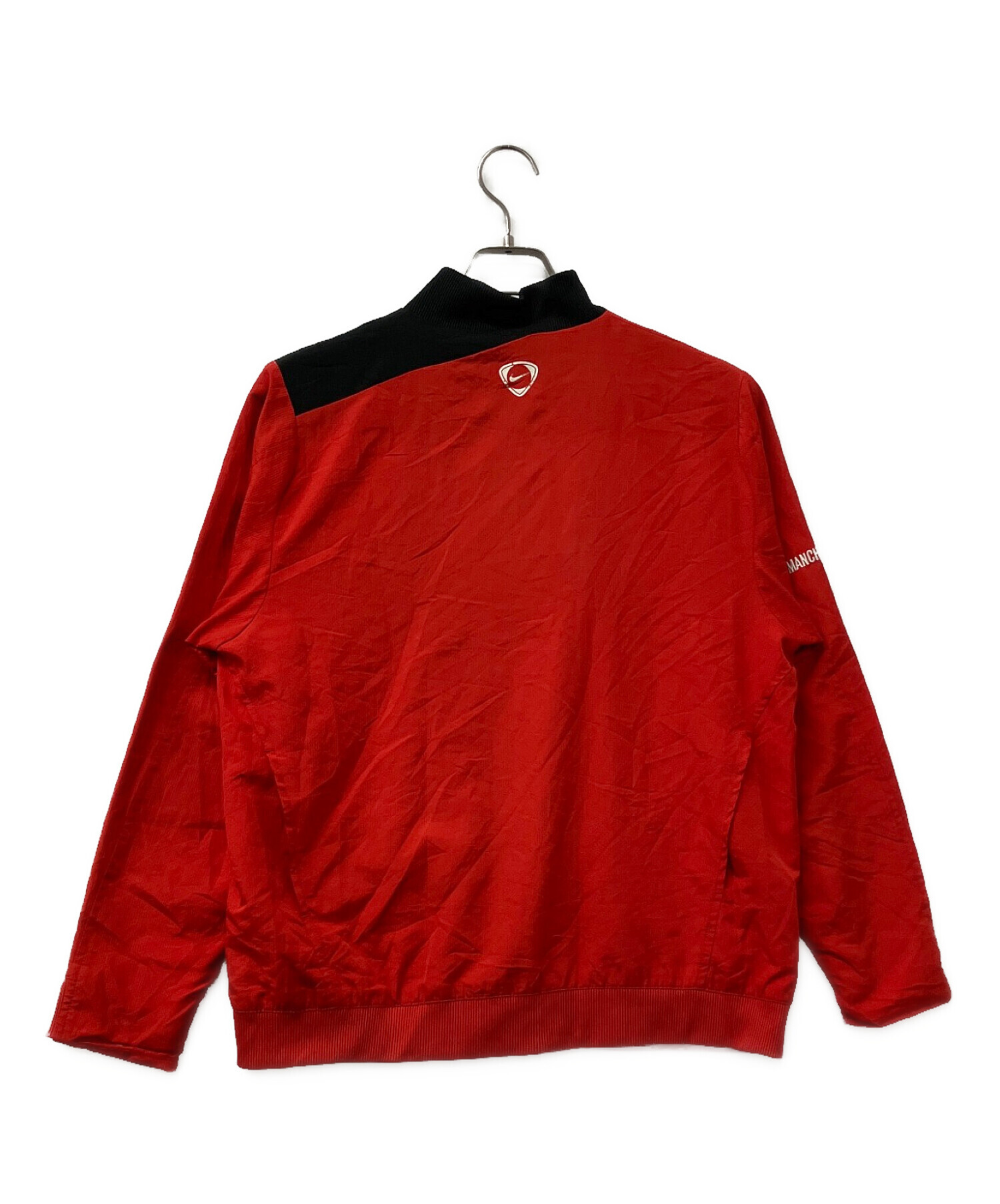 NIKE ナイキ ブルゾン M 赤 【古着】【中古】【送料無料】 中古・古着通販】NIKE (ナイキ) ジャケット レッド×ブラック サイズ:XL
