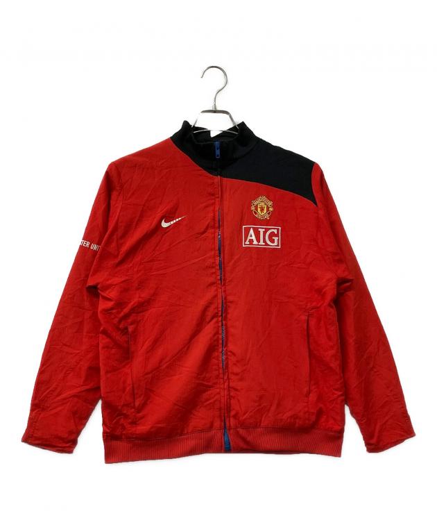 中古・古着通販】NIKE (ナイキ) ジャケット レッド×ブラック サイズ:XL