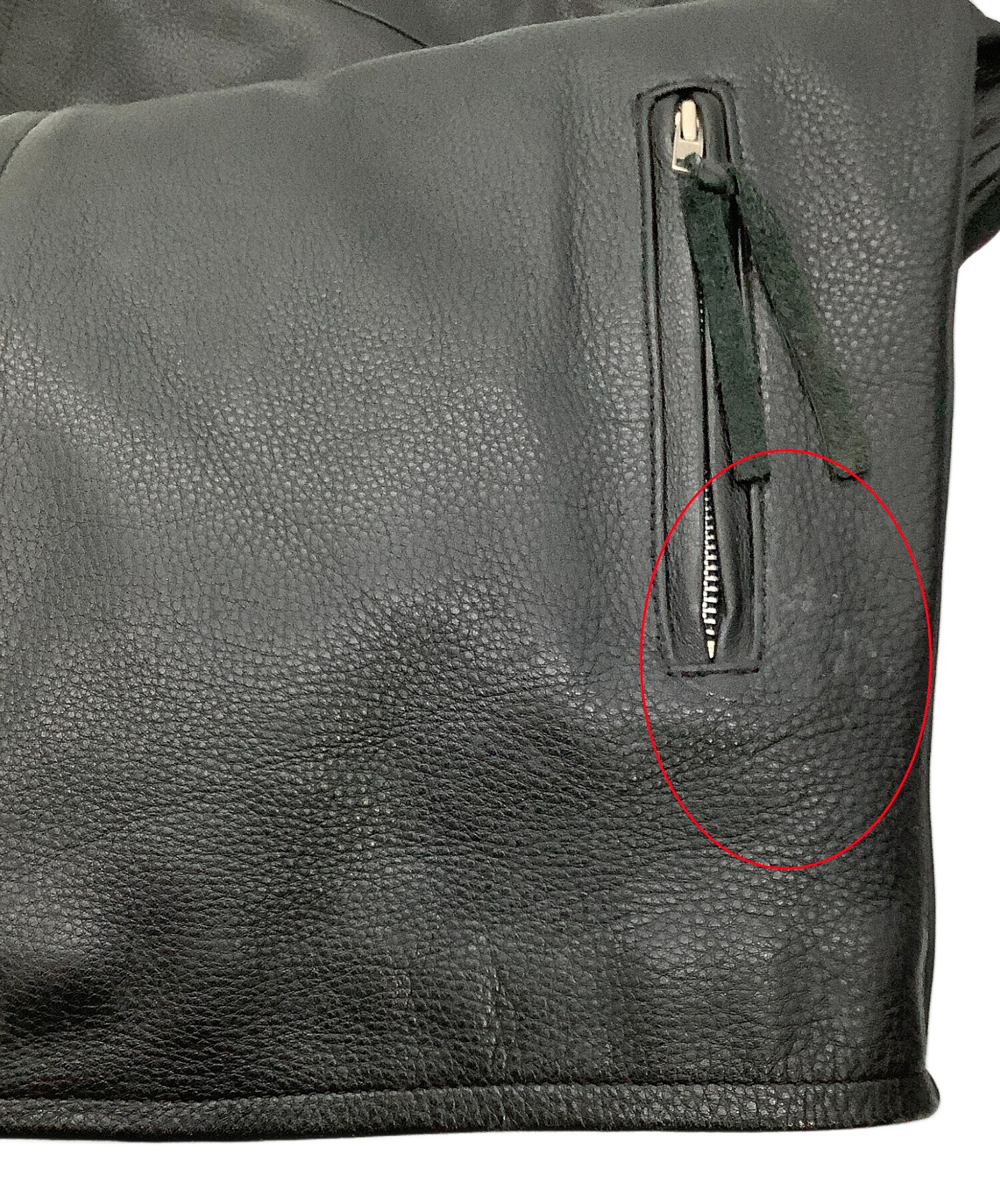 中古・古着通販】Von Dutch (ボンダッチ) レザージャケット ライダース