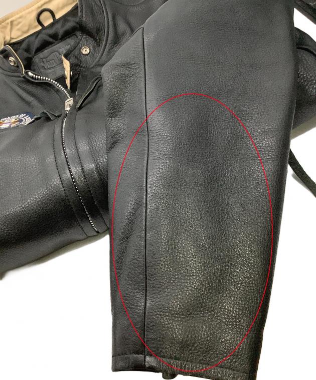 中古・古着通販】Von Dutch (ボンダッチ) レザージャケット ライダース