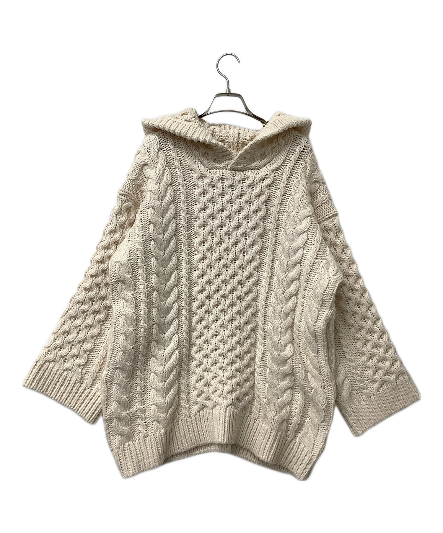 THETOEPotsdamerKnitHoodie sizeS新品未使用送料込 中古・古着通販】THE TOE (ザ・トゥー) 厚手ニット フード付きニット