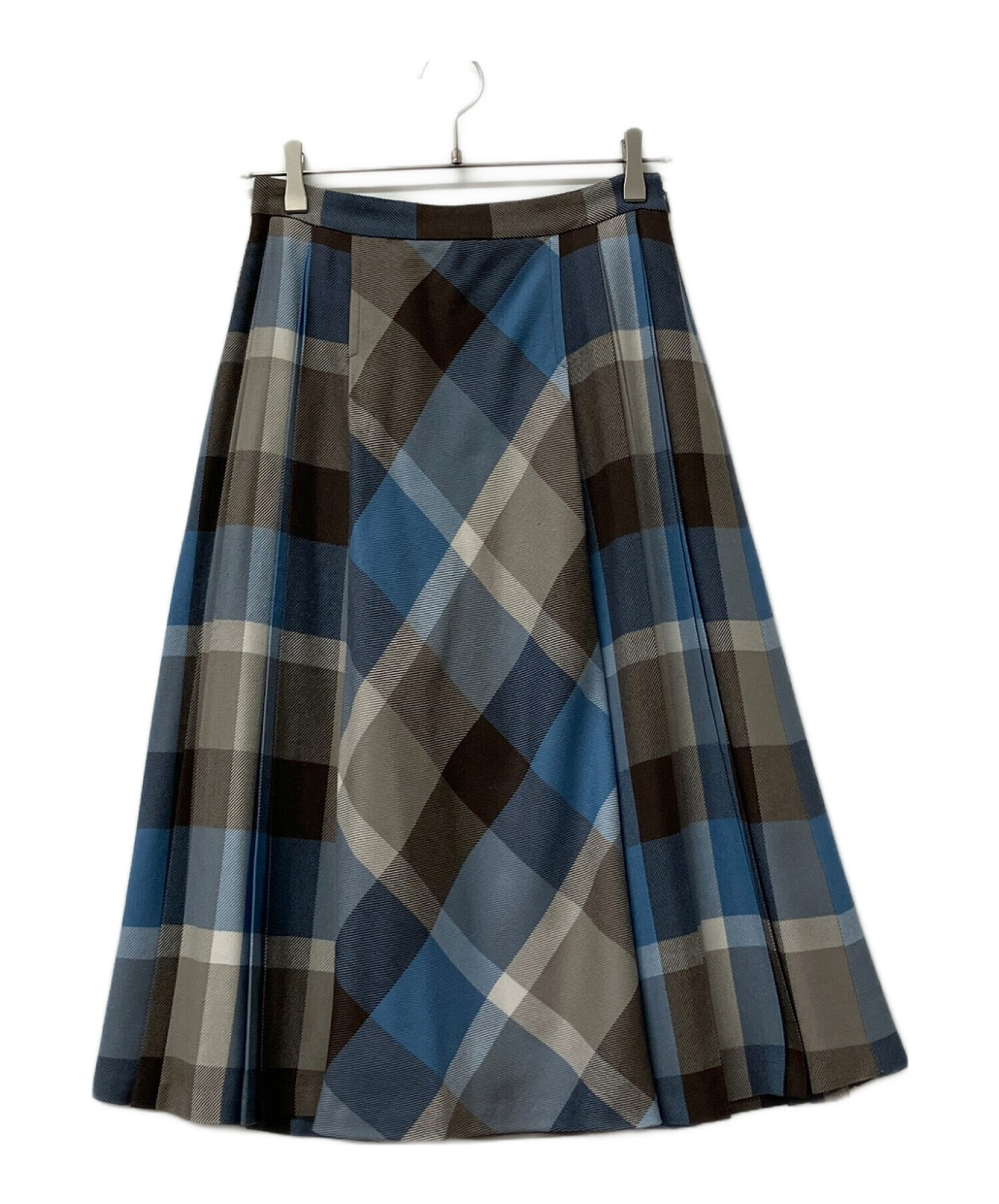 美品BLUE LABEL CRESTBRIDGE リバーシブルロングスカート 中古・古着通販】BLUE LABEL CRESTBRIDGE (ブルーレーベルクレスト