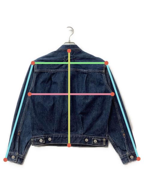 中古・古着通販】LEVI'S (リーバイス) デニムジャケット LOT 507