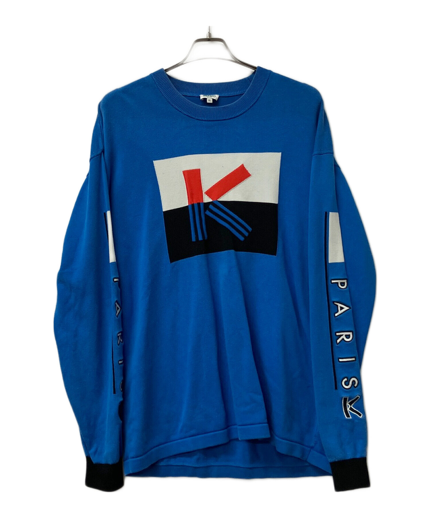 中古・古着通販】KENZO (ケンゾー) スウェット ブルー サイズ:XL
