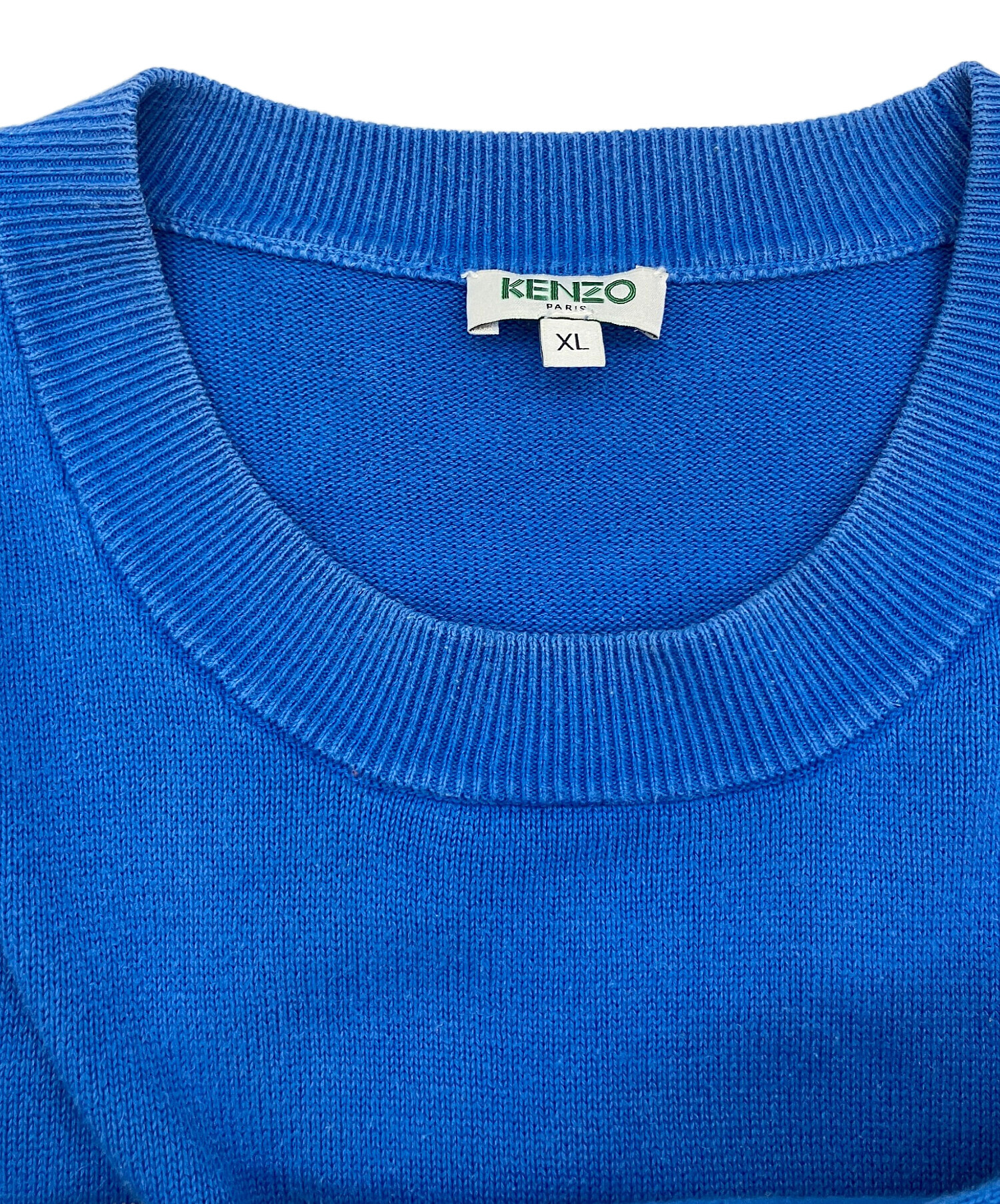 中古・古着通販】KENZO (ケンゾー) スウェット ブルー サイズ:XL