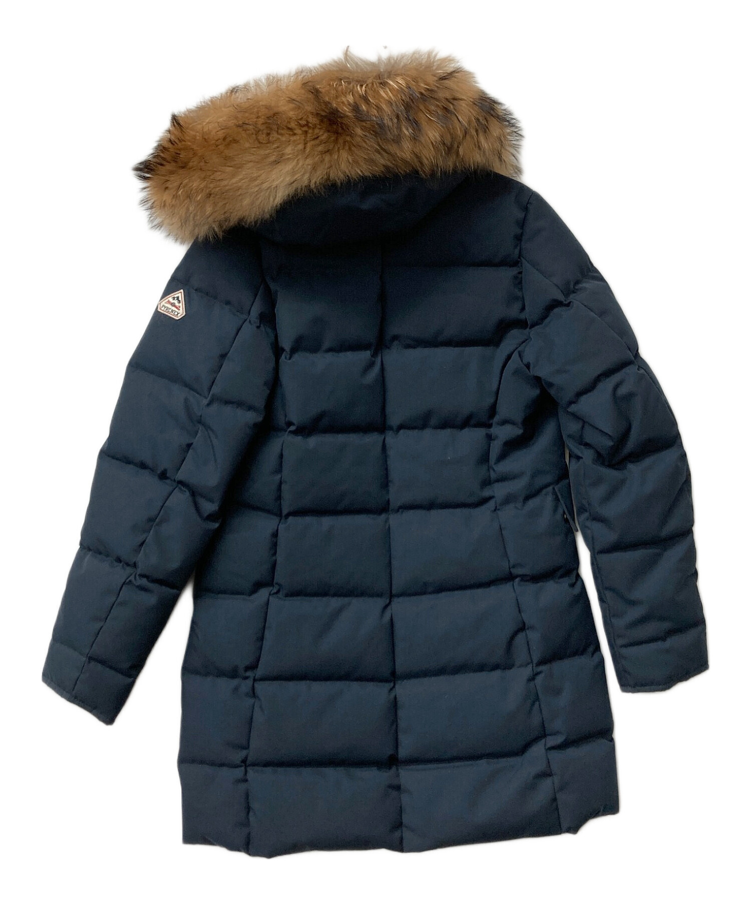【良品】PYRENEX ダウンコート　LILLE ネイビー　サイズ38 良品】PYRENEX ダウンコート LILLE ネイビー サイズ38