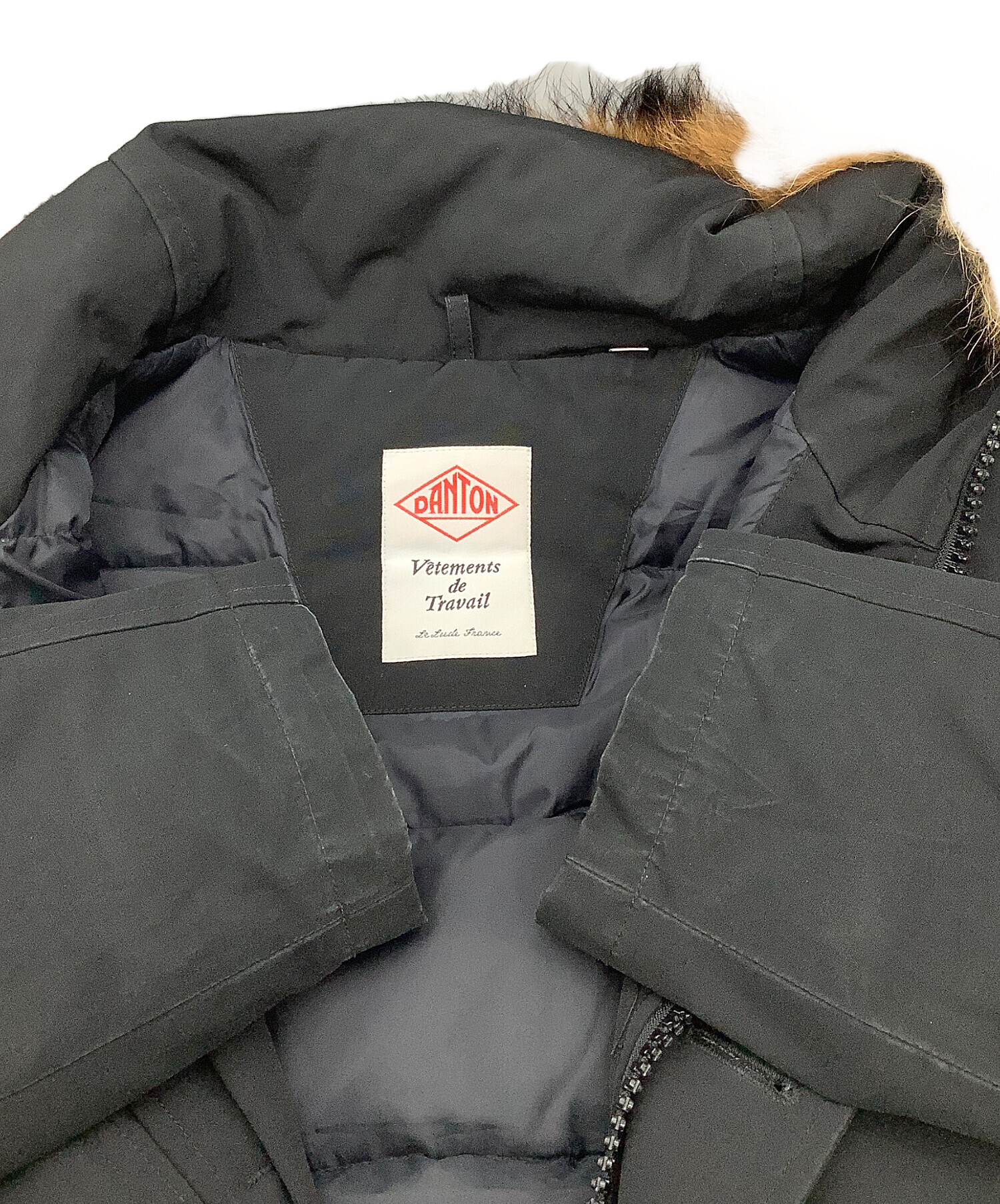 中古・古着通販】DANTON (ダントン) ダウンジャケット ブラック サイズ