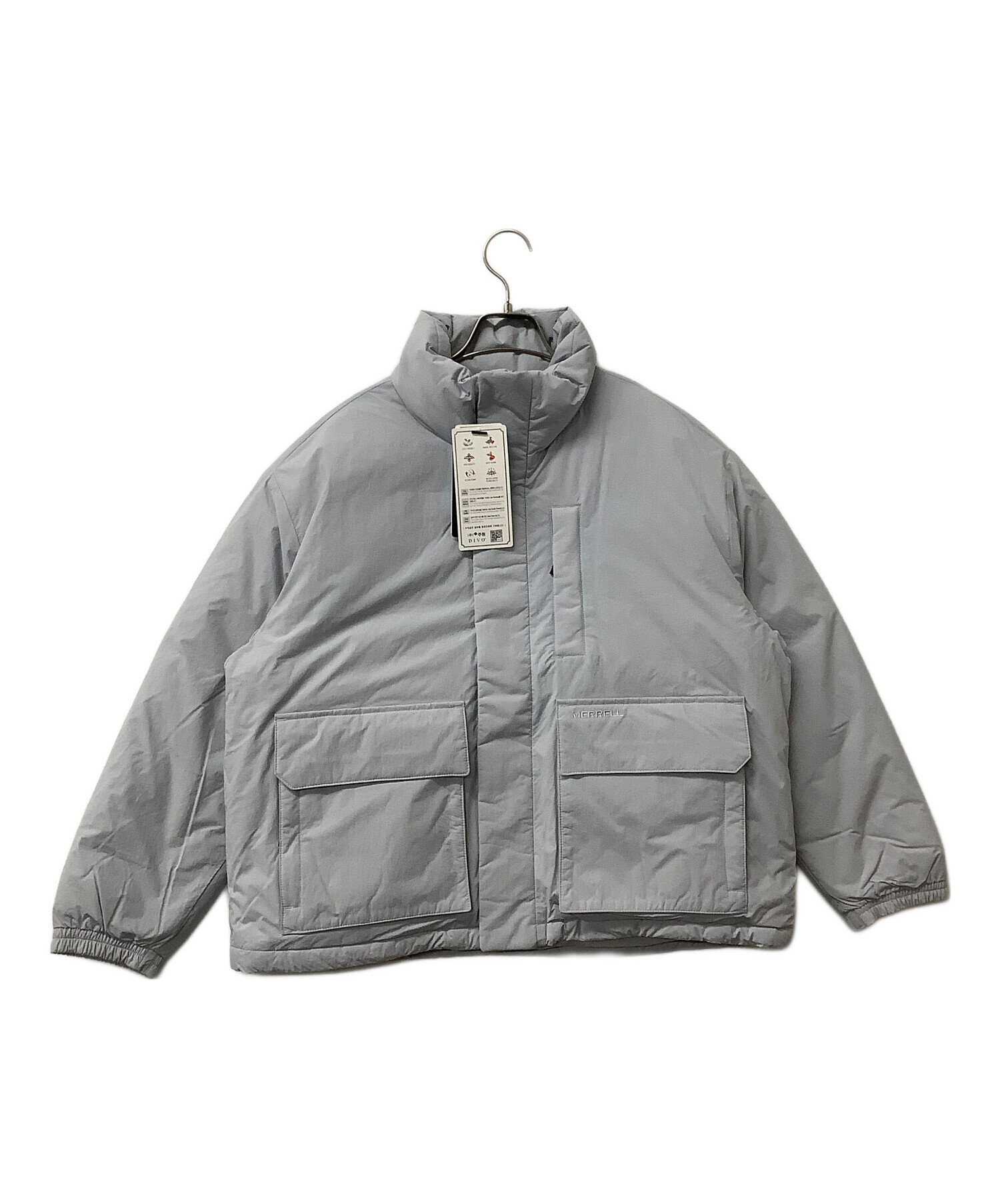 【即購入OK】新品未使用！クルーレ★crewre★ダウンジャケット（3）グレー 中古・古着通販】MERRELL (メレル) ダウンジャケット ショート