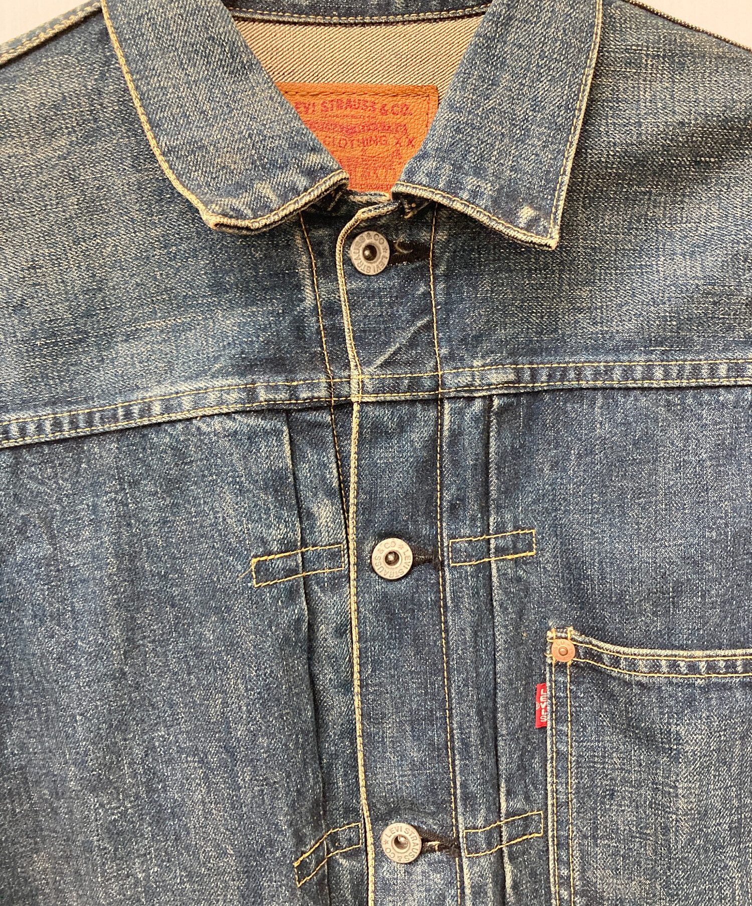 中古・古着通販】LEVI'S (リーバイス) 90`s1st復刻デニムジャケット