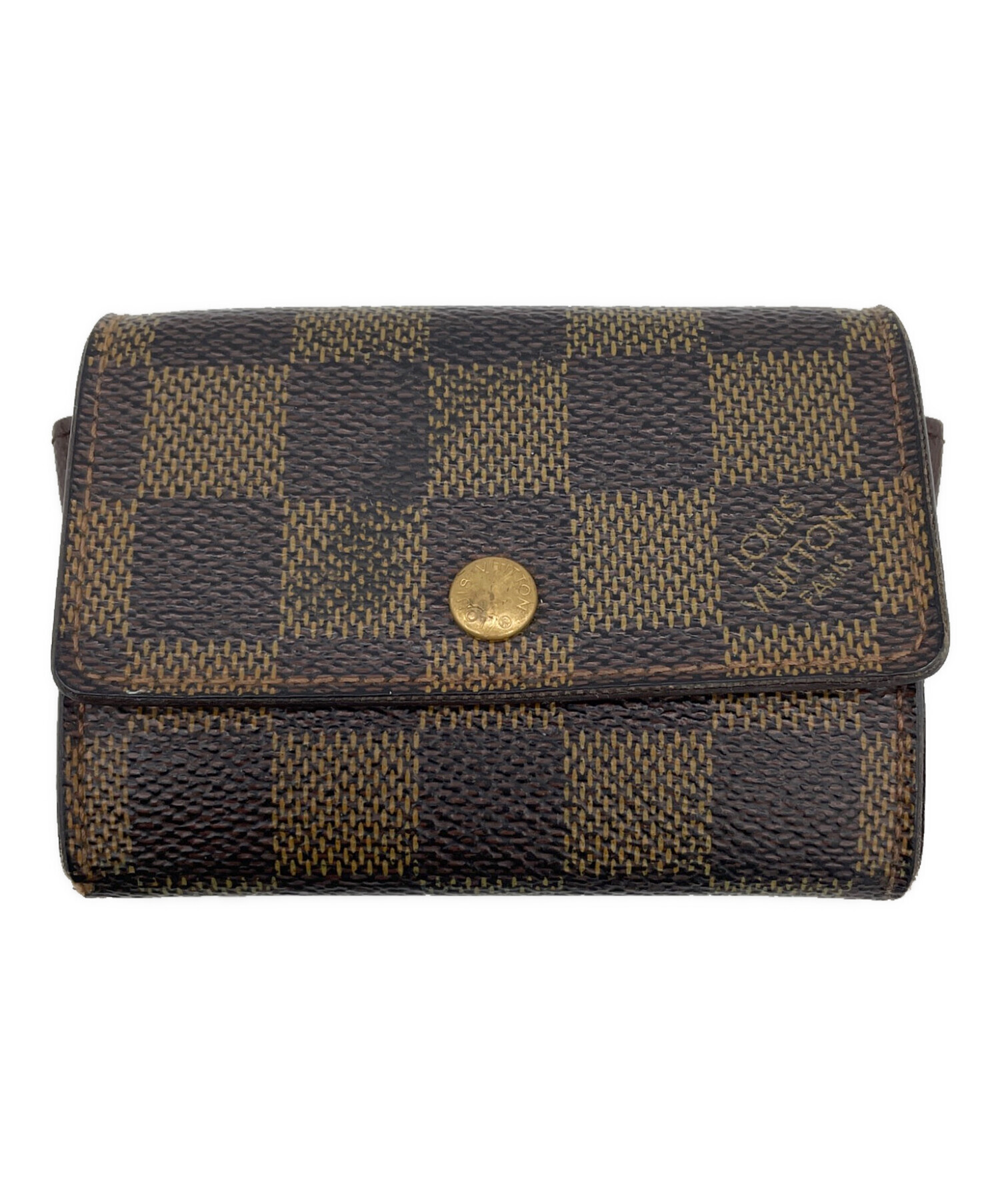 Louis Vuitton ヴィトン モノグラム ポルト モネ プラ 中古・古着通販】LOUIS VUITTON (ルイ ヴィトン) ポルト モネ プラ