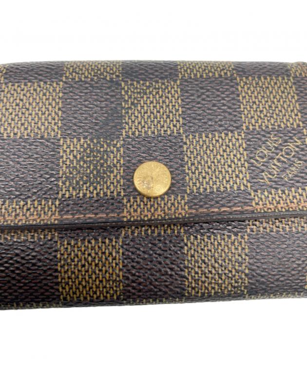 【未使用】LOUIS VUITTON ルイヴィトン ポルトモネ プラ 廃盤 財布 中古・古着通販】LOUIS VUITTON (ルイ ヴィトン) ポルト モネ プラ