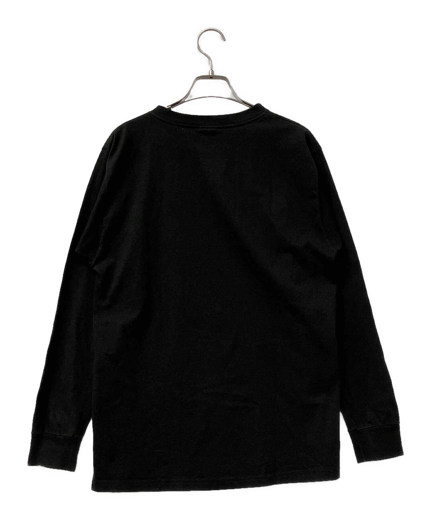 中古・古着通販】stussy (ステューシー) 長袖Tシャツ ブラック サイズ