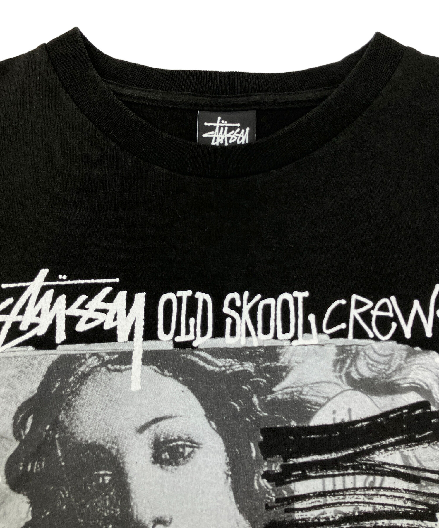 中古・古着通販】stussy (ステューシー) 長袖Tシャツ ブラック サイズ