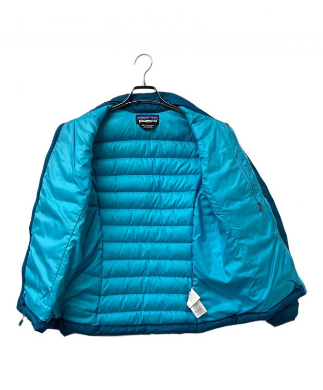 Patagonia ダウンジャケット ブルー L 中古・古着通販】Patagonia (パタゴニア) ダウンジャケット ダウン
