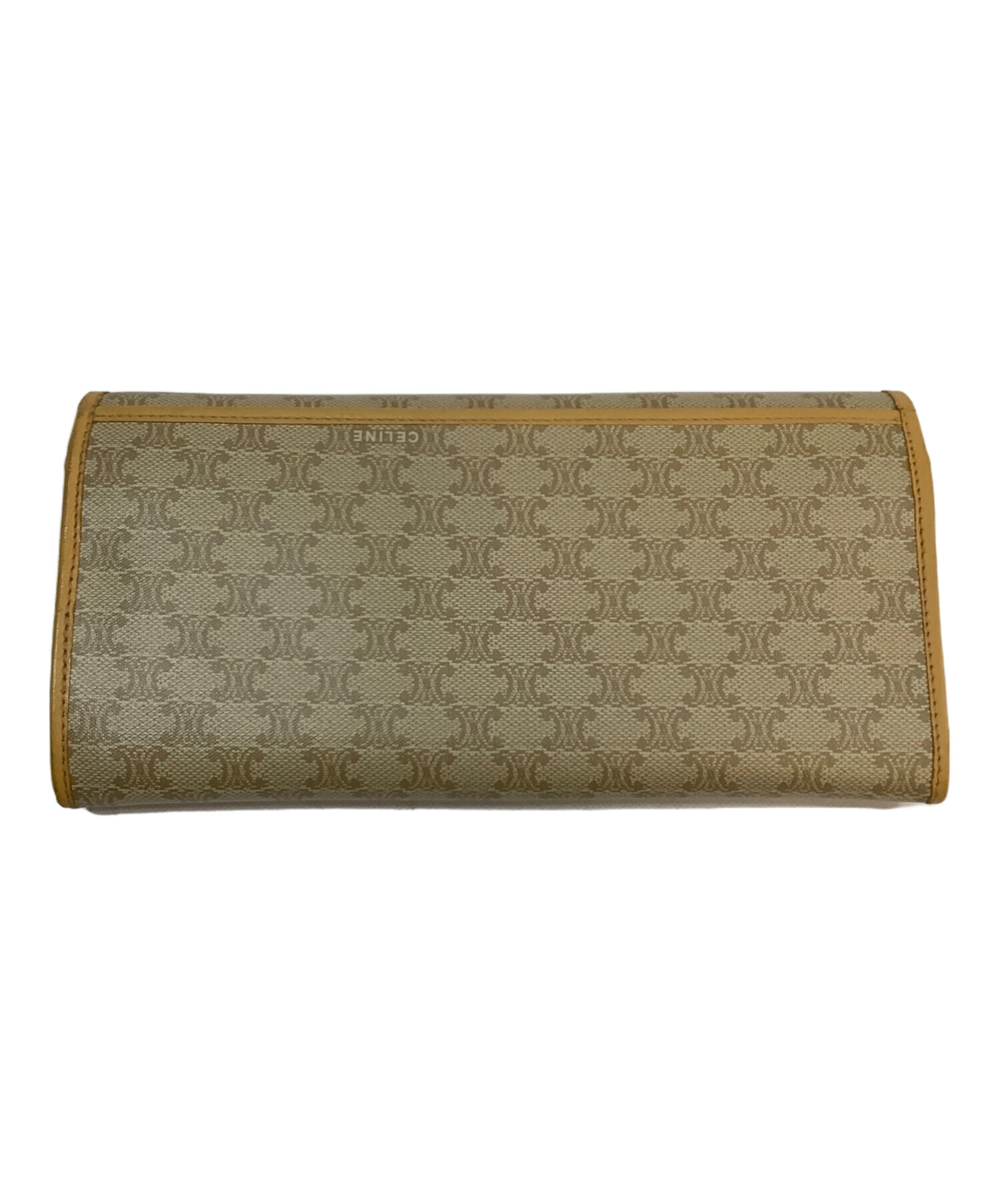 CÉLINE セリーヌ　ベージュ 長財布 中古・古着通販】CELINE (セリーヌ) 長財布 ベージュ｜ブランド・古着