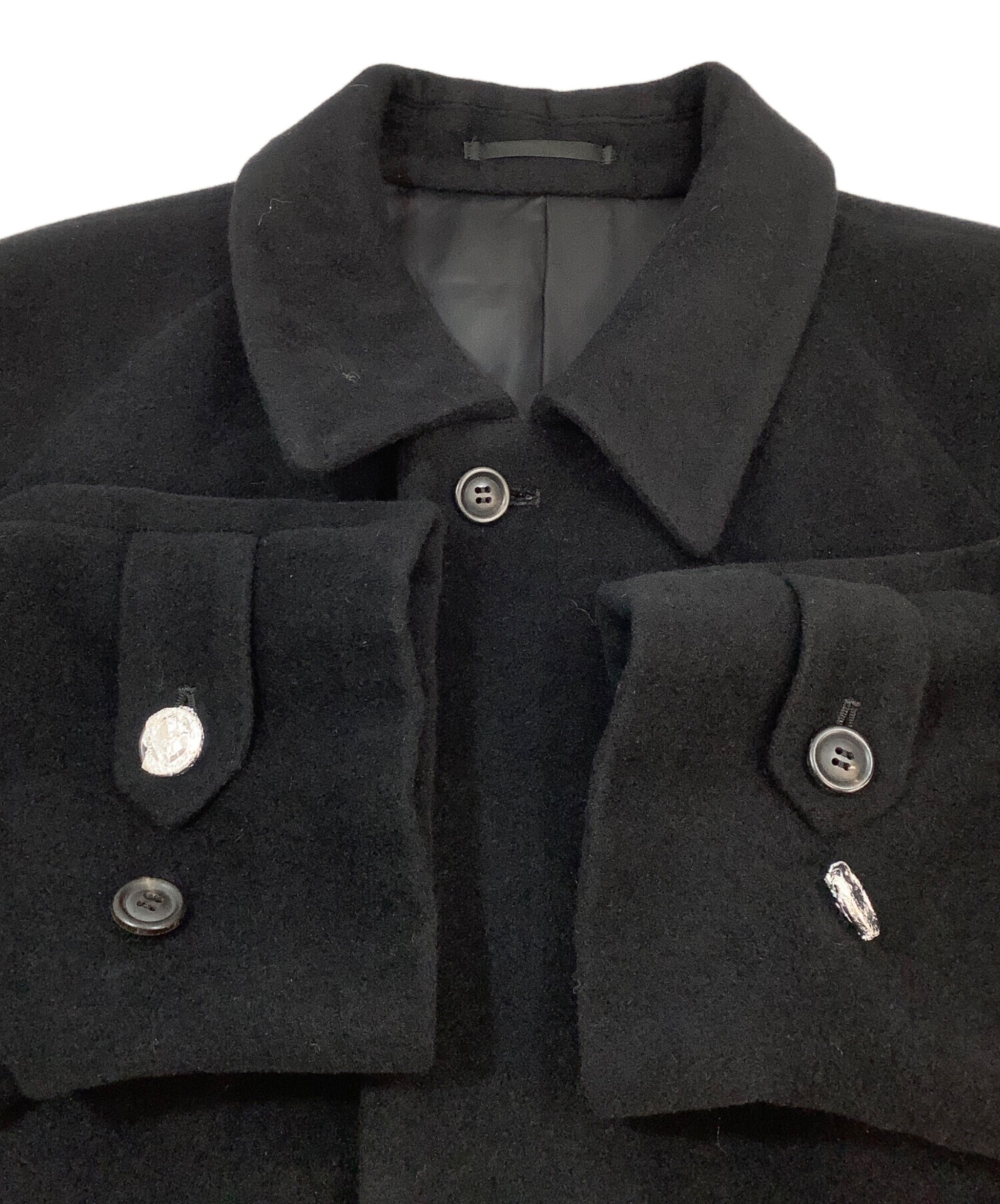 中古・古着通販】Yves Saint Laurent (イヴサンローラン) ウールコート