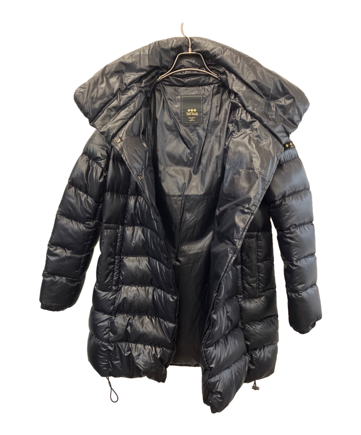 中古・古着通販】TATRAS (タトラス) ダウンジャケット ブラック サイズ