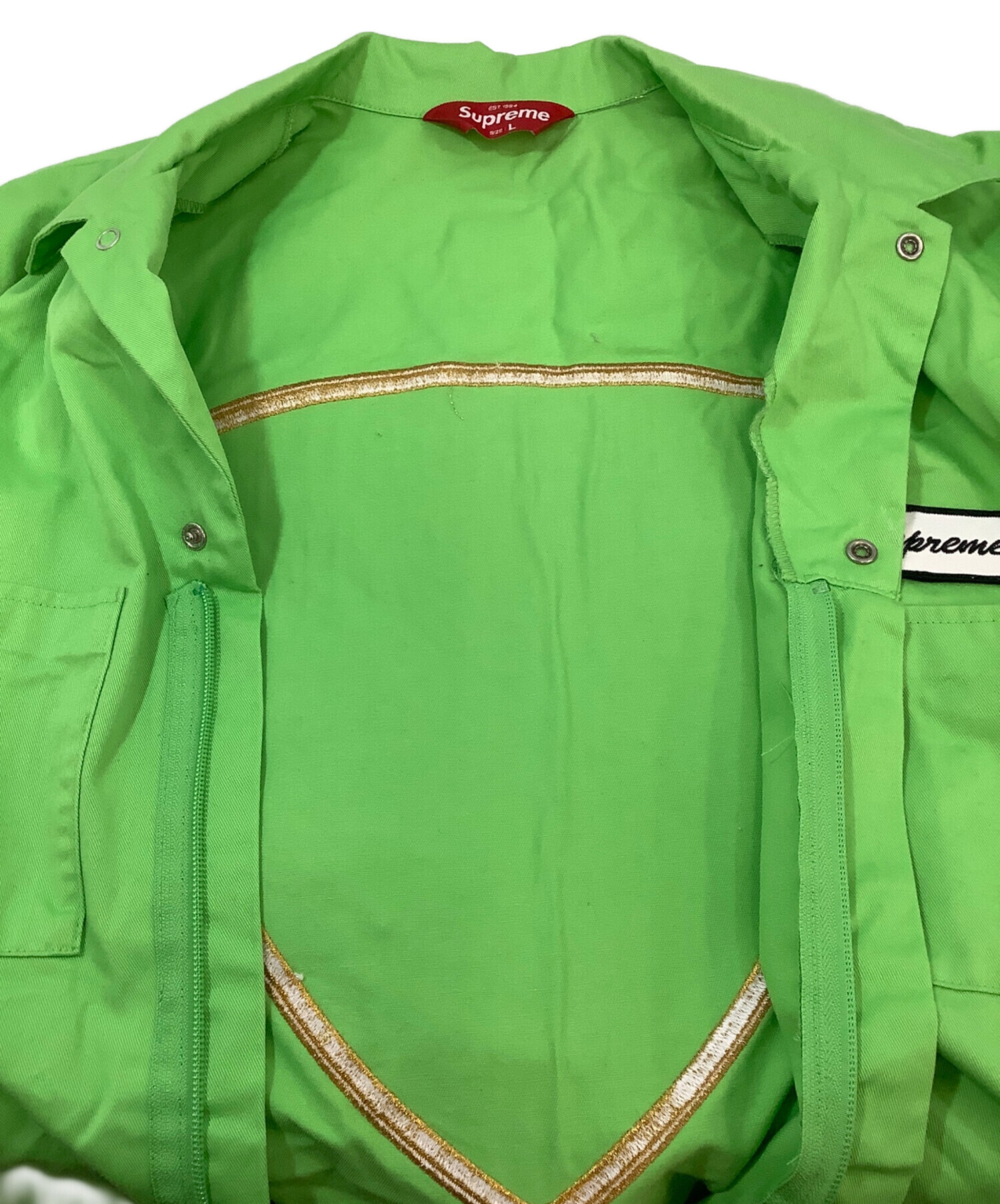 中古・古着通販】SUPREME (シュプリーム) オールインワン グリーン