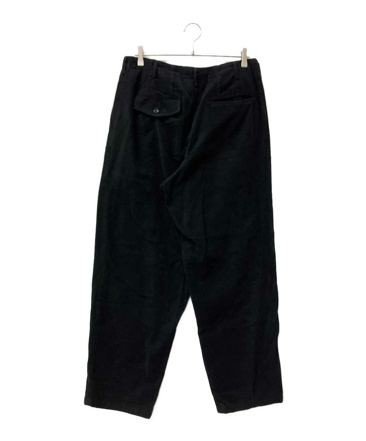 Y's for men ワイズフォーメン パンツ（その他） L 黒 【古着】【中古】【送料無料】 中古・古着通販】Y's for men (ワイズフォーメン) タックパンツ