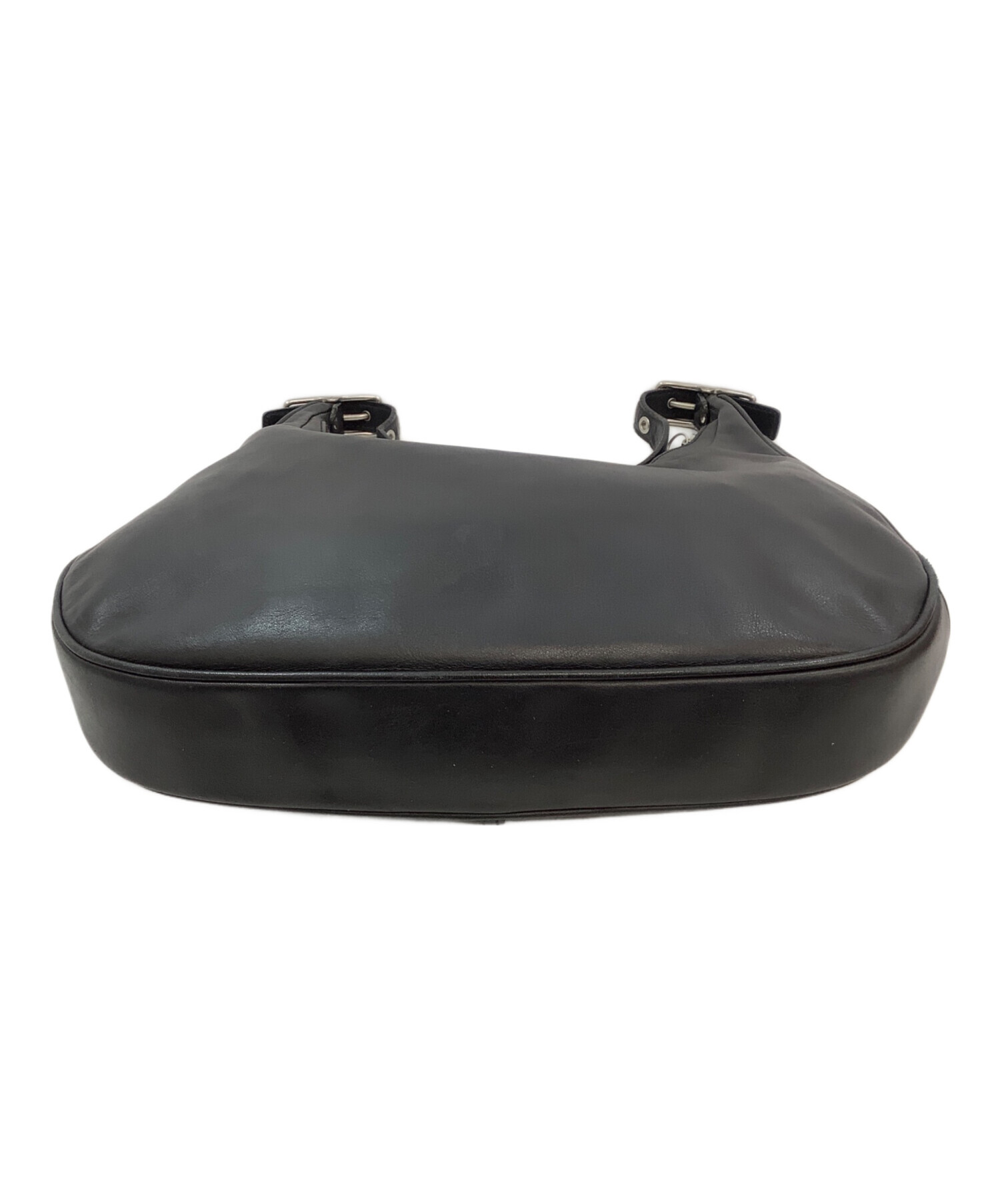 中古・古着通販】COACH (コーチ) ワンショルダーバッグ ブラック