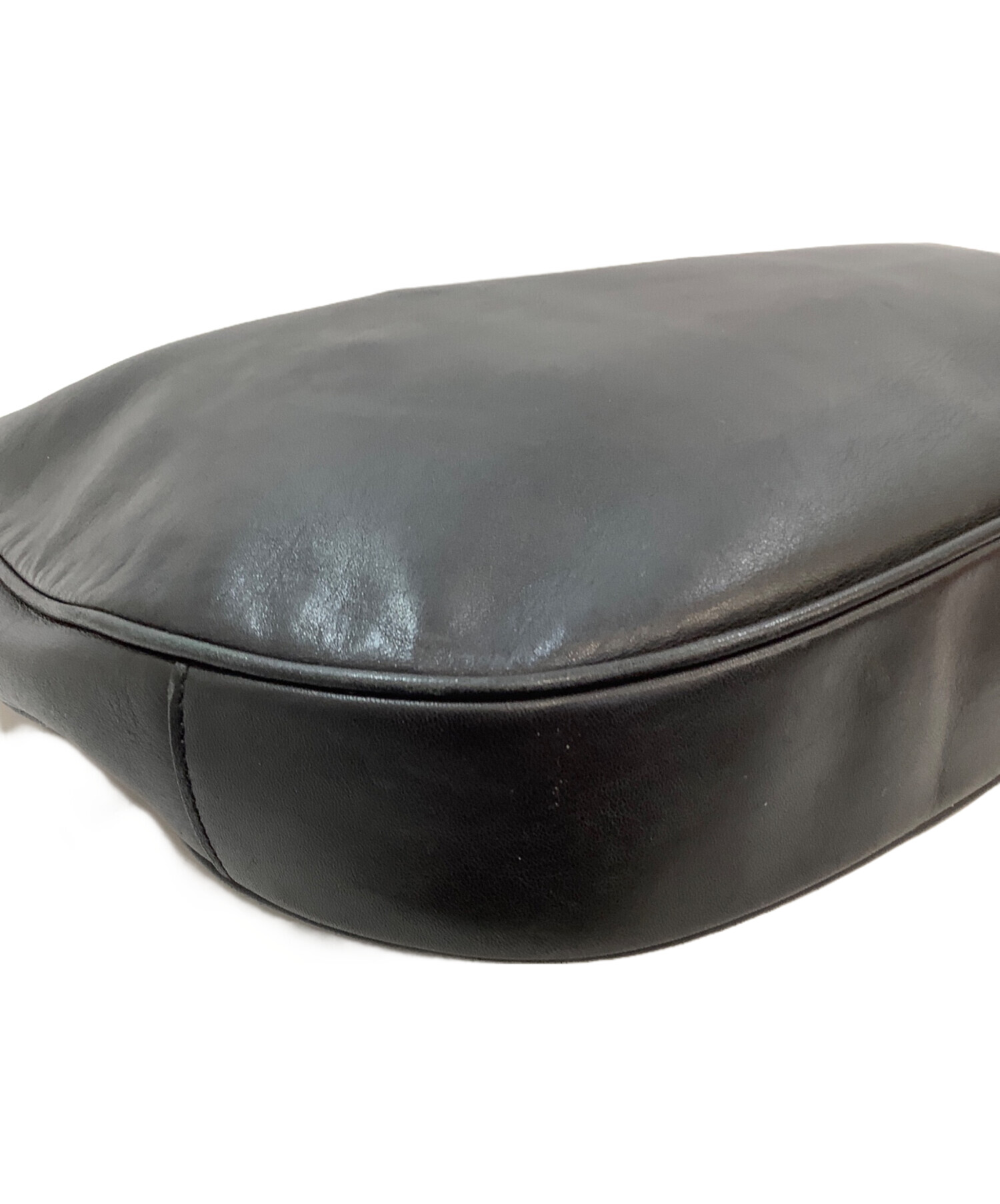 中古・古着通販】COACH (コーチ) ワンショルダーバッグ ブラック