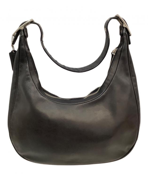 中古・古着通販】COACH (コーチ) ワンショルダーバッグ ブラック