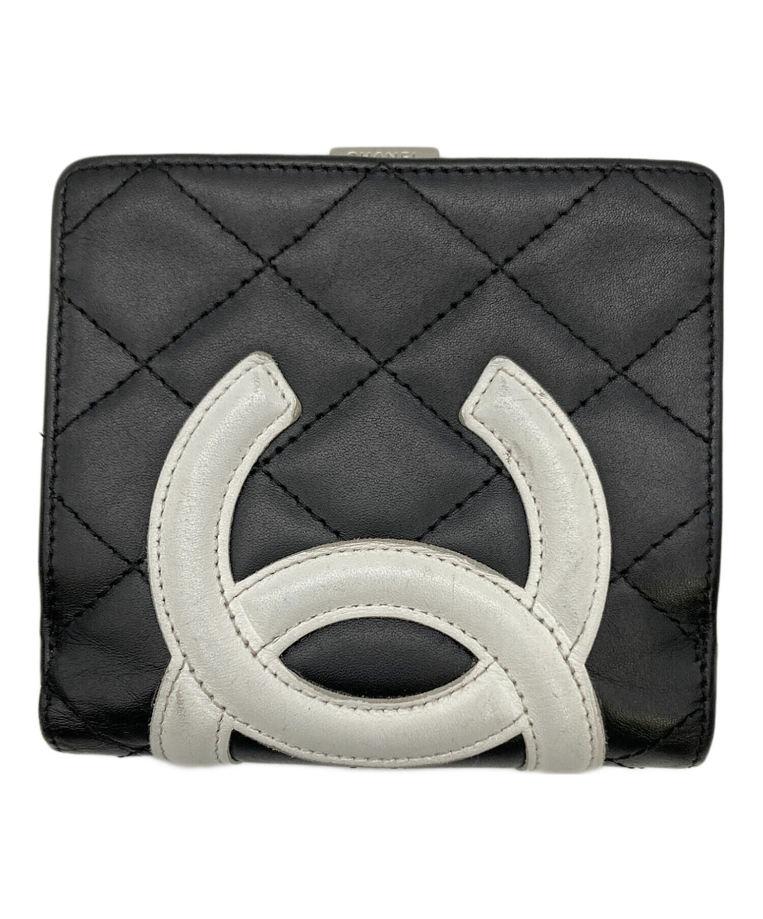 中古・古着通販】CHANEL (シャネル) 2つ折り財布 カンボン｜ブランド