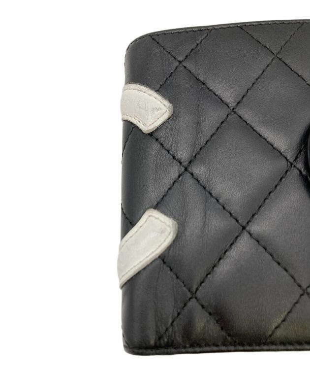 中古・古着通販】CHANEL (シャネル) 2つ折り財布 カンボン｜ブランド