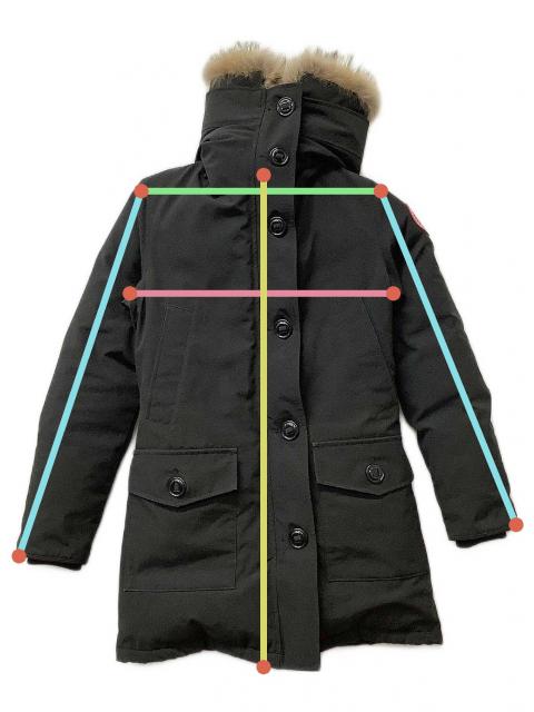 中古・古着通販】CANADA GOOSE (カナダグース) ダウンコート BRONTE