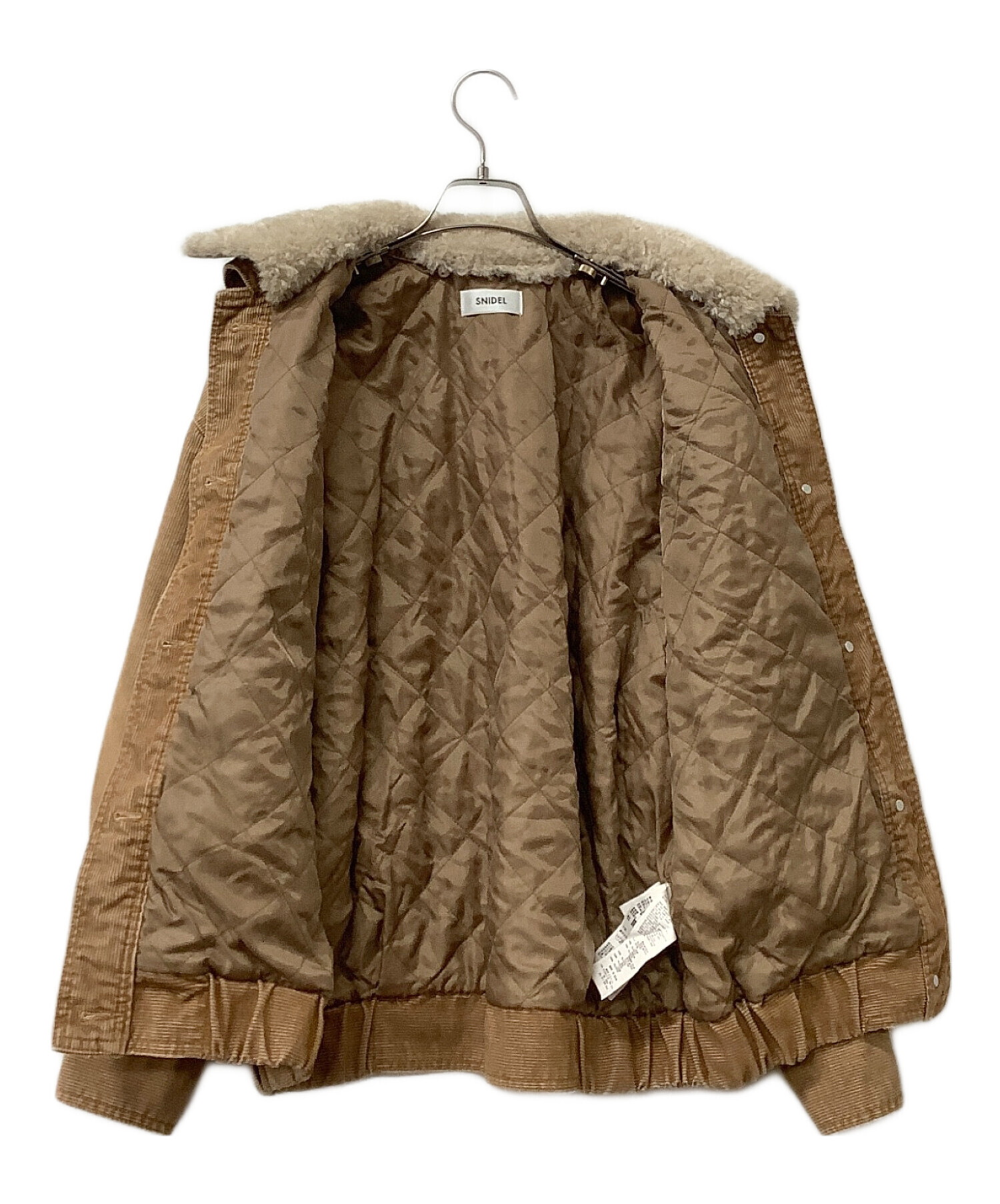 中古・古着通販】Snidel (スナイデル) ジャケット 衿ボアコーデュロイ
