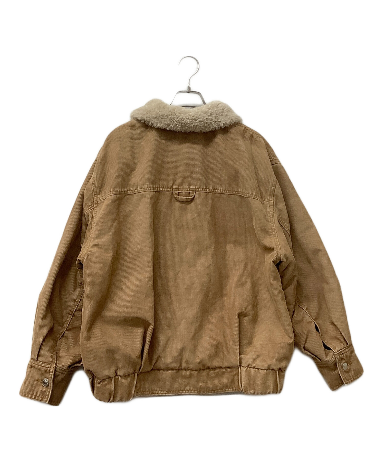 Snidel スナイデル 衿ボアコーデュロイブルゾン レディース SNIDEL 衿ボアコーデュロイブルゾン キャメル