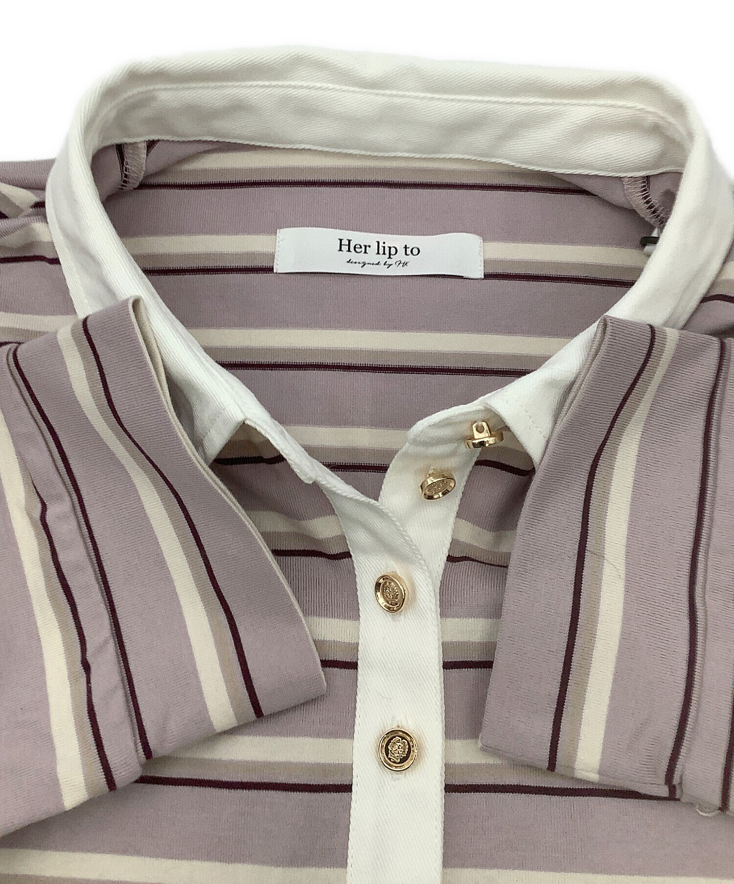 Her lip to￤Laurel Emblem Polo Shirt Laurel Emblem Polo Shirt