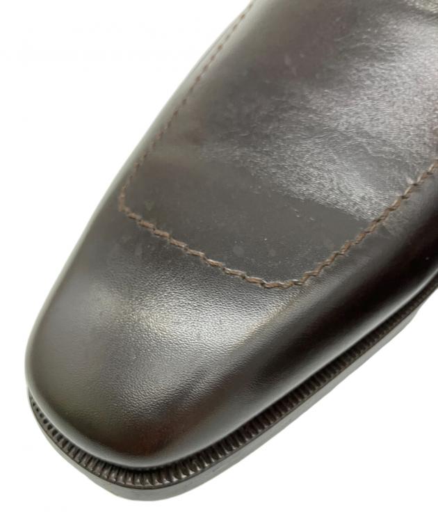 中古・古着通販】GUCCI (グッチ) ホースビットローファー ブラウン