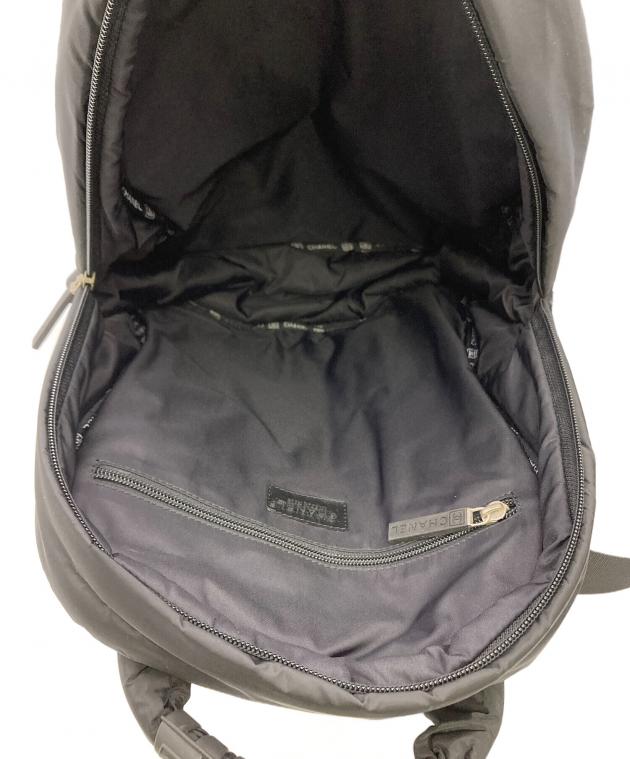 中古・古着通販】CHANEL (シャネル) リュック スポーツライン ブラック