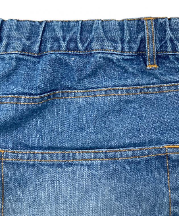 中古・古着通販】SAPEur (サプール) ワイドデニムパンツ ブルー サイズ