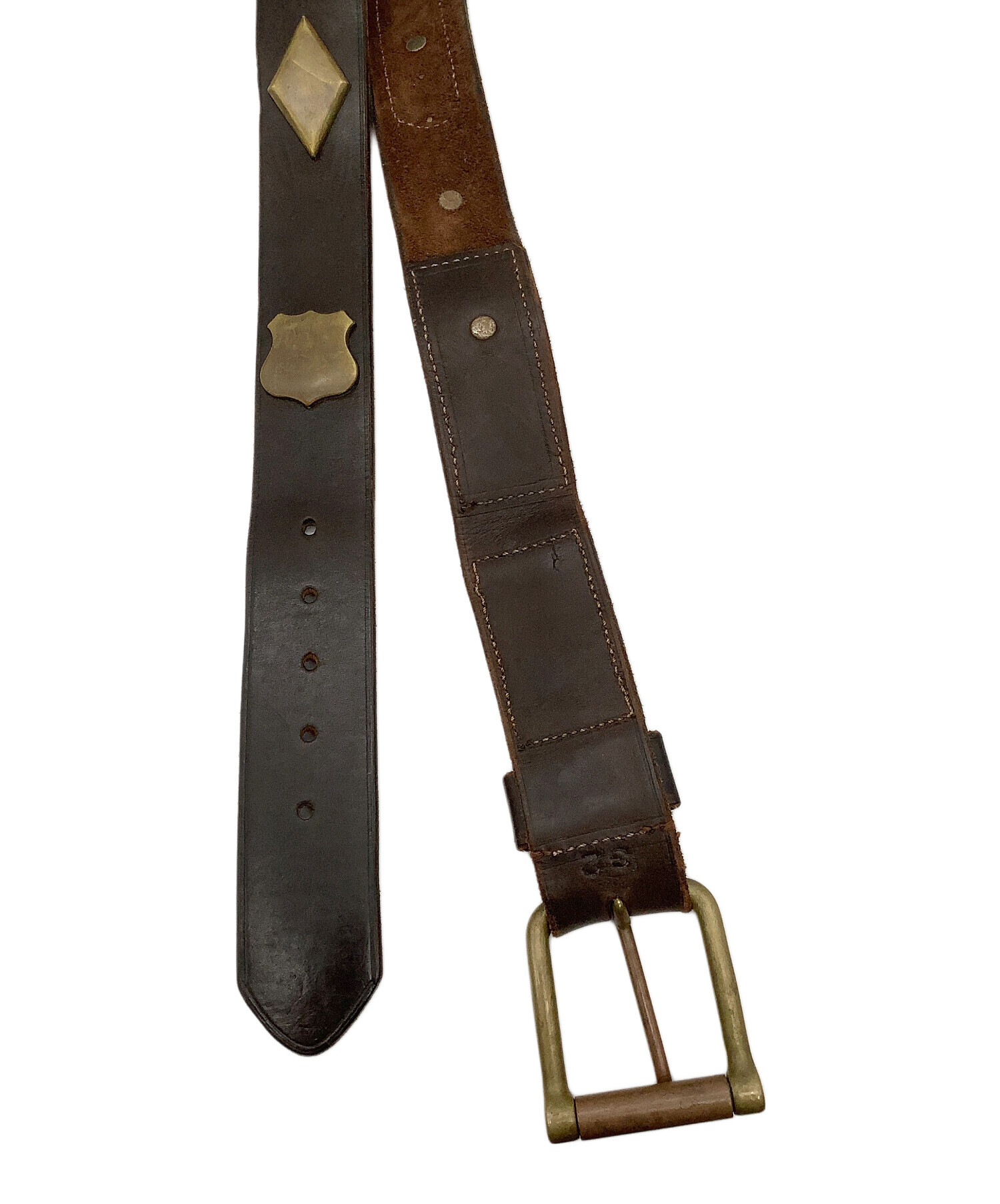 中古・古着通販】RALPH LAUREN (ラルフローレン) ベルト レザーベルト