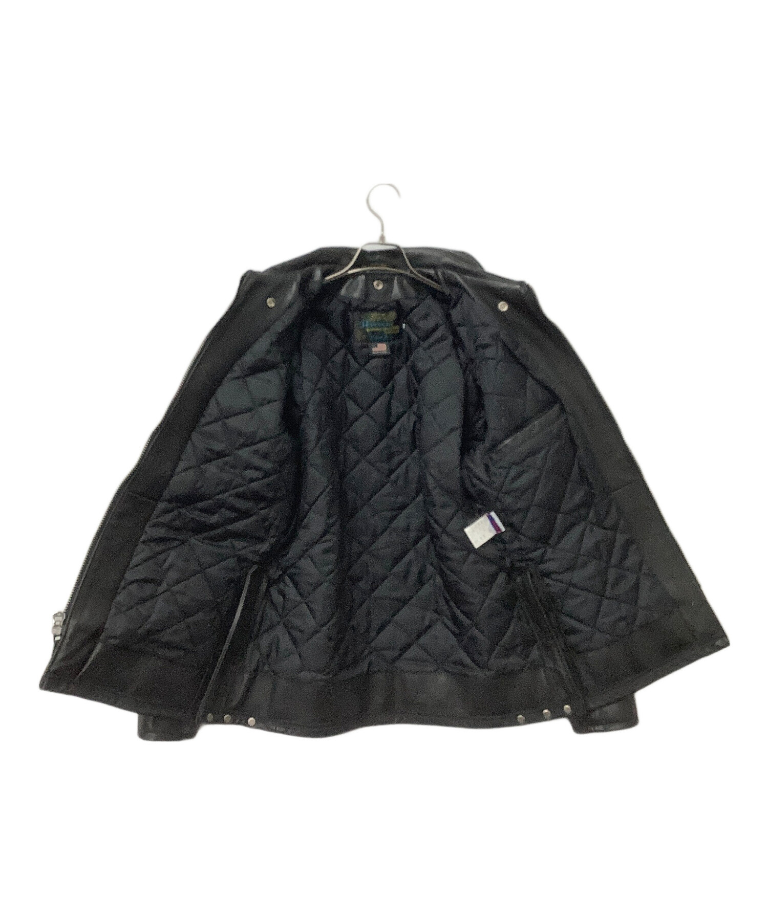 新品同様　schott　ポリスマン　レザージャケット　激レア　サイズ38 中古・古着通販】Schott (ショット) レザージャケット ポリスマン