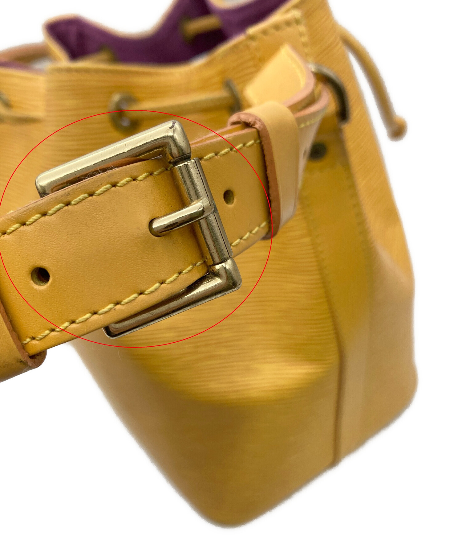 中古・古着通販】LOUIS VUITTON (ルイ ヴィトン) 巾着バッグ エピ