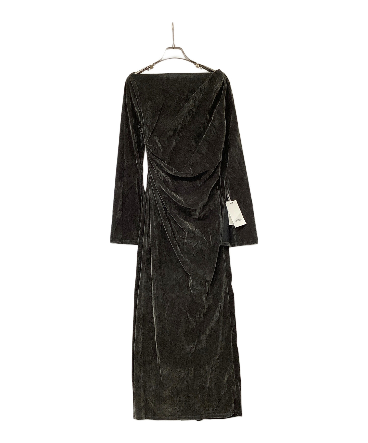 中古・古着通販】Snidel (スナイデル) ワンピース フロッキーベロア