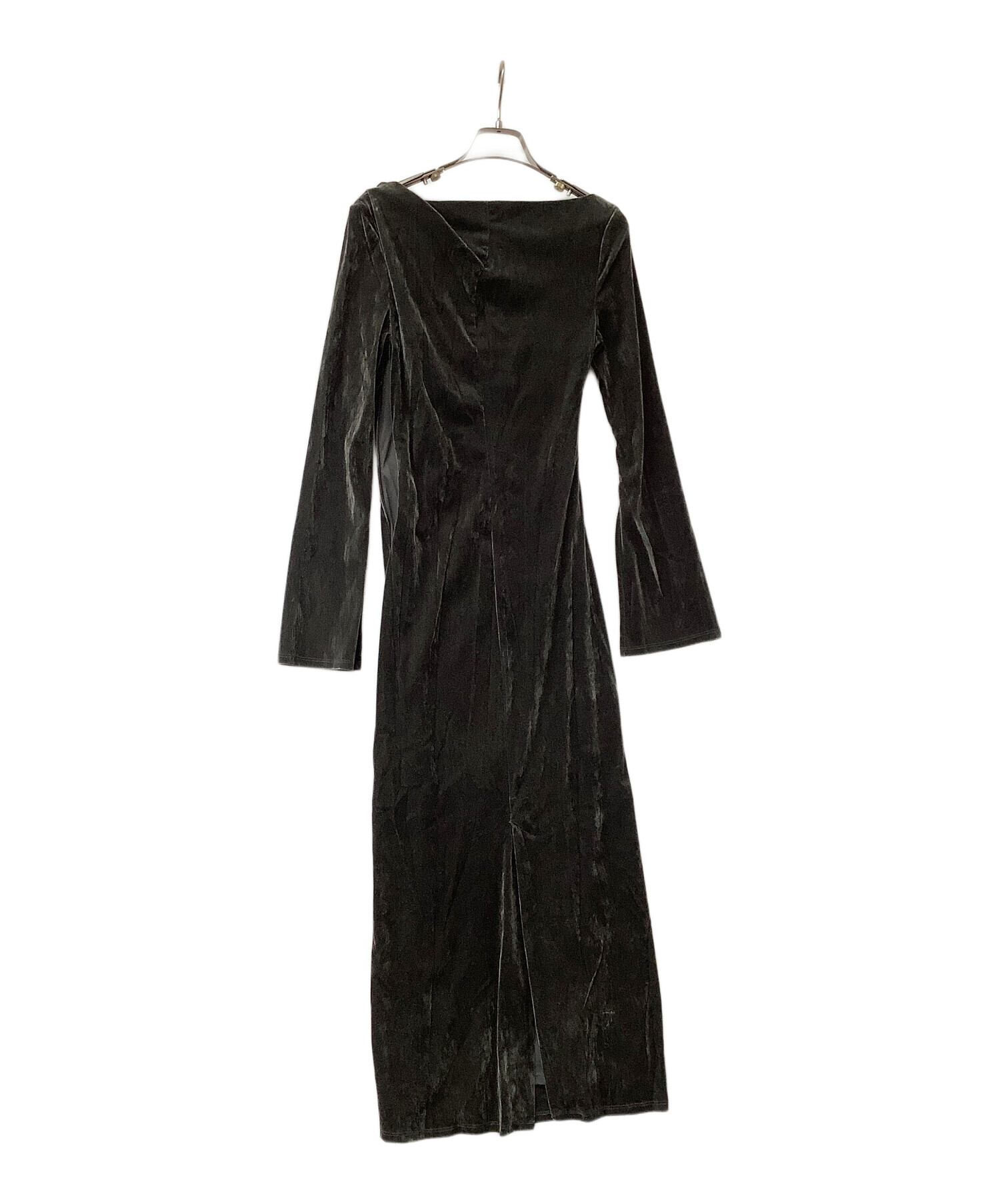 中古・古着通販】Snidel (スナイデル) ワンピース フロッキーベロア